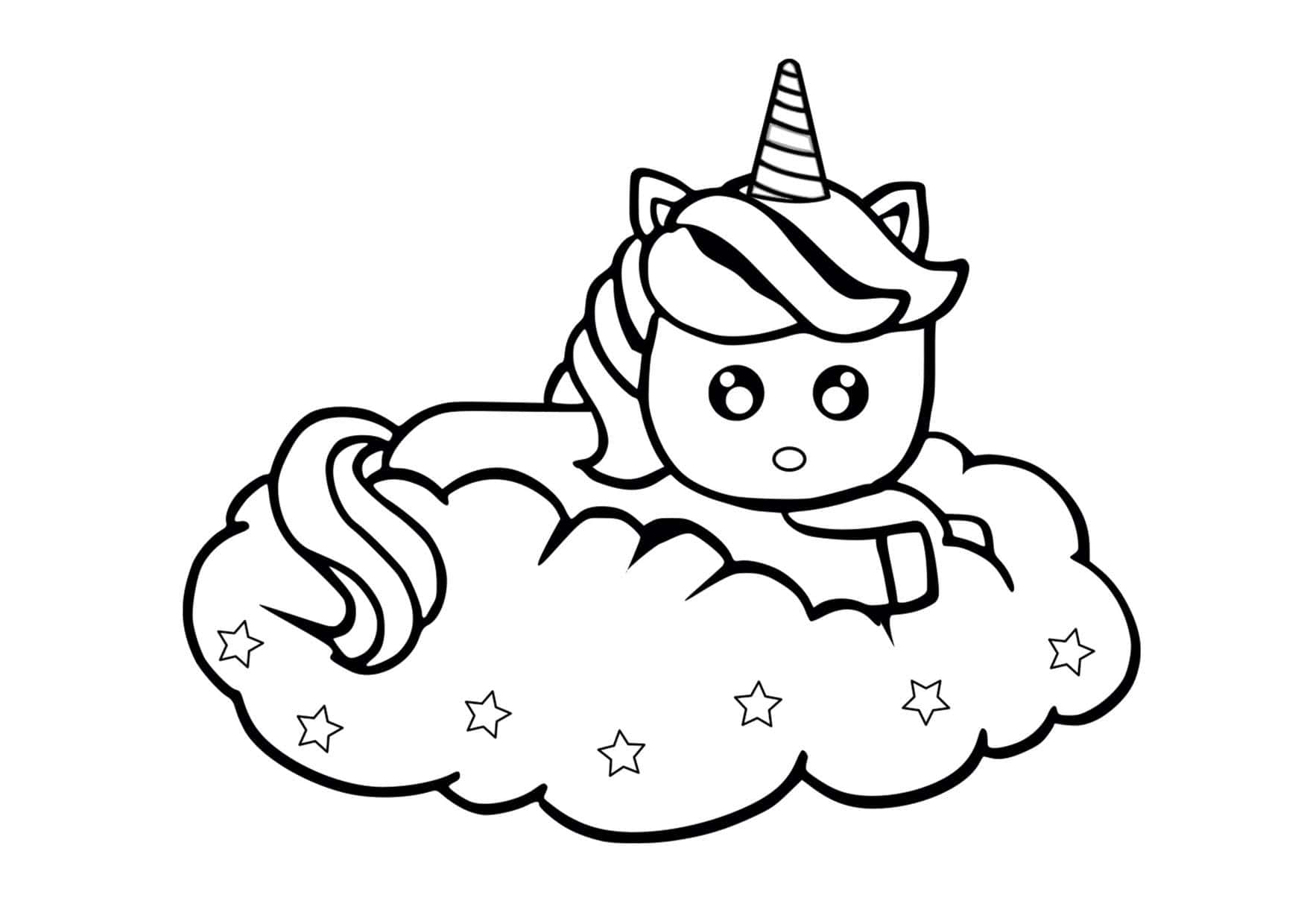 Dibujos De Unicornios Kawaii 【gratis】